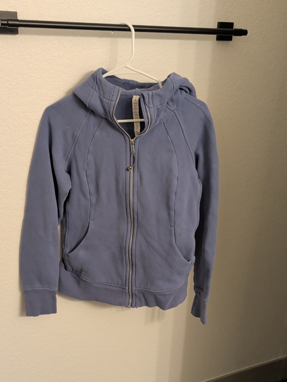 lululemon athletica Womens' Dusty Blue/Purple Zip Hoodie